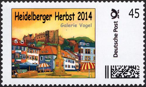 Heidelberger Herbst 2014 - 'Briefmarke individuell' der Deutschen Post